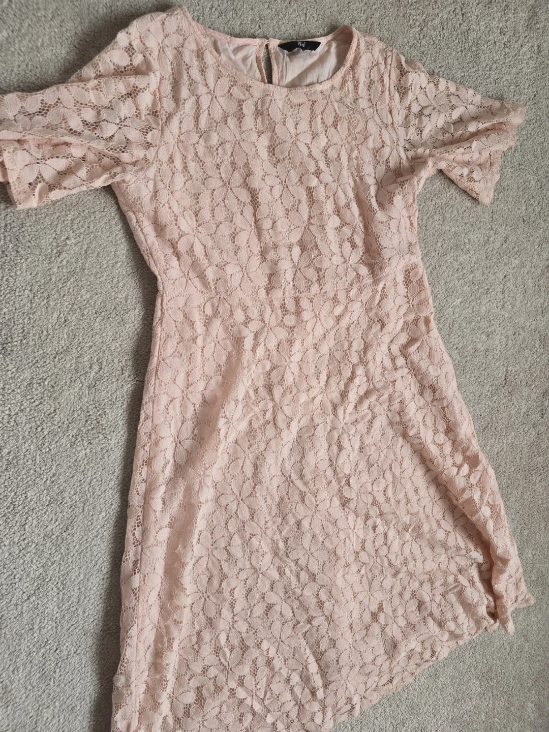 Light Pink Lace Dress