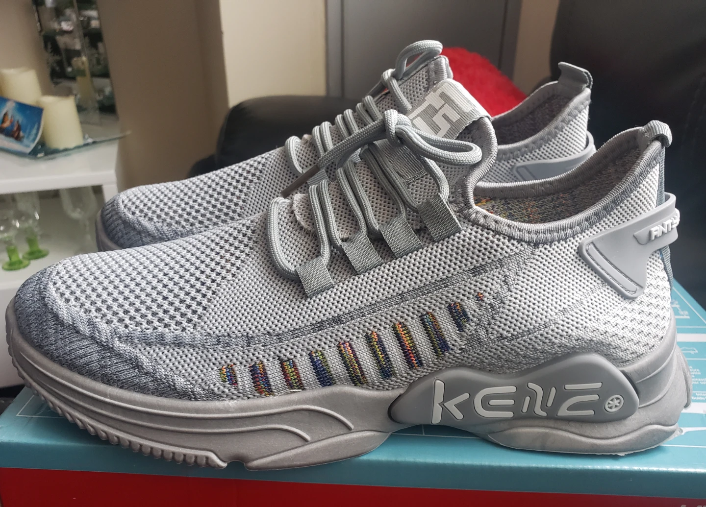 Brand new Men's Sport Fashion Shous Gray - photo 2