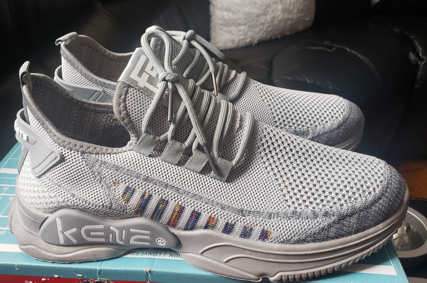 Brand new Men's Sport Fashion Shous Gray - photo 3
