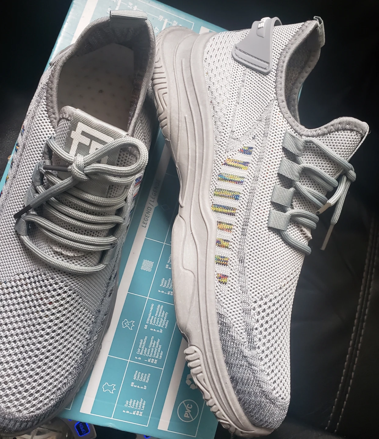 Brand new Men's Sport Fashion Shous Gray - photo 4