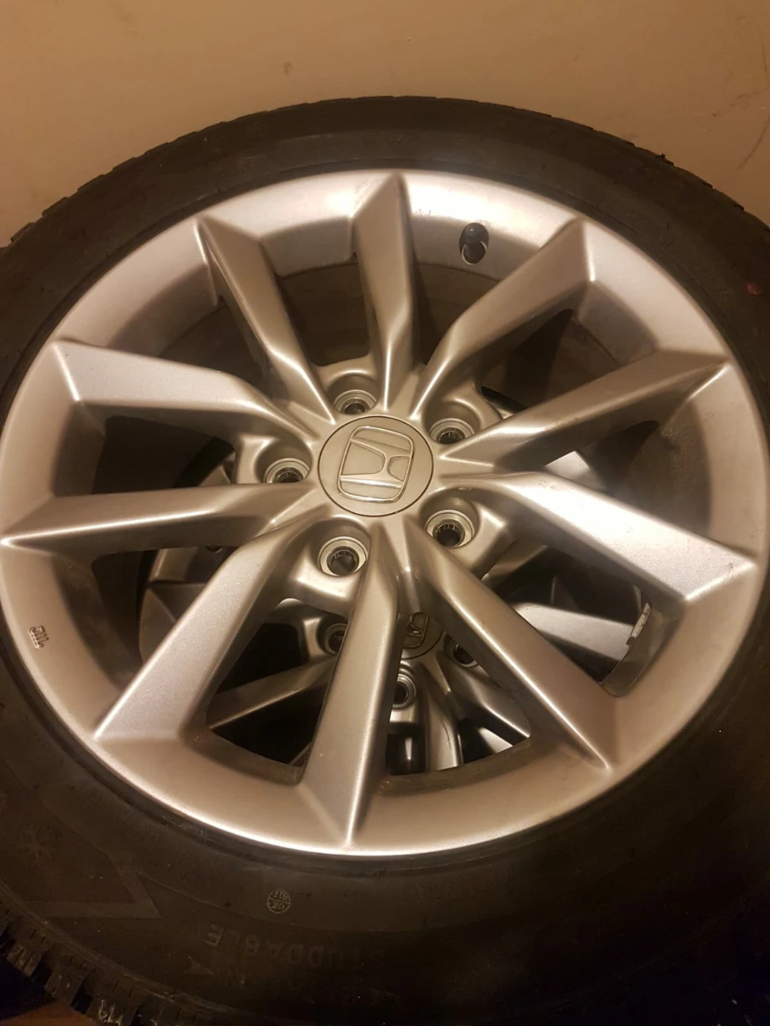 215/55R16 Tire and Rim Set