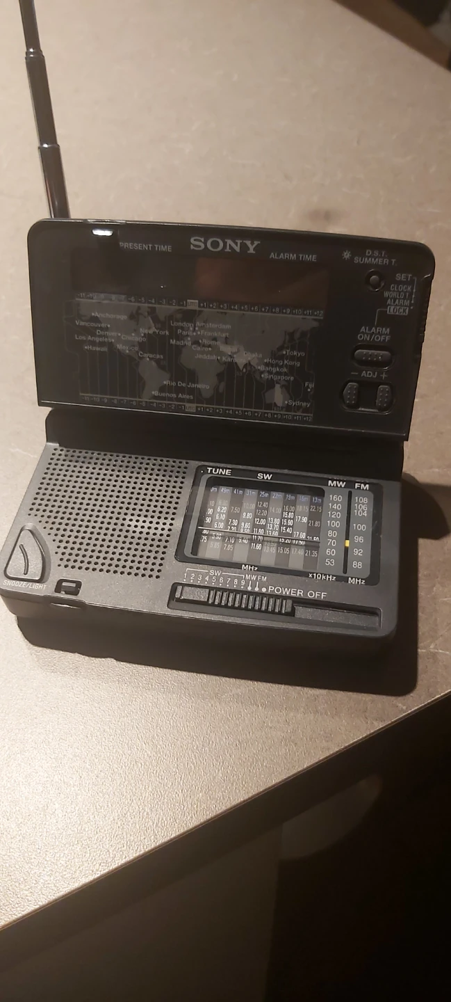 Sony ICF-SW12 World Time FM/SW1-9/MW 11 Band Receiver - photo 2