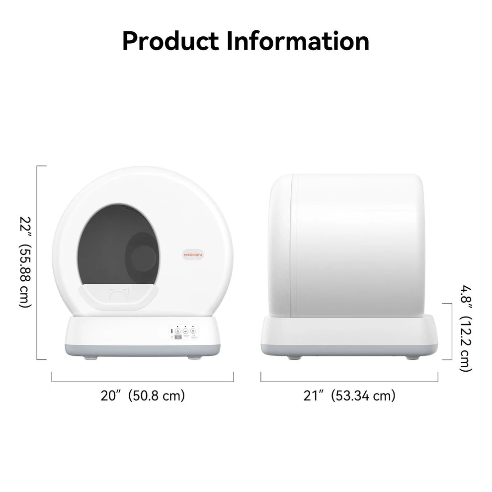 MeoWant Automatic Self-Cleaning Cat Litter Box - photo 2