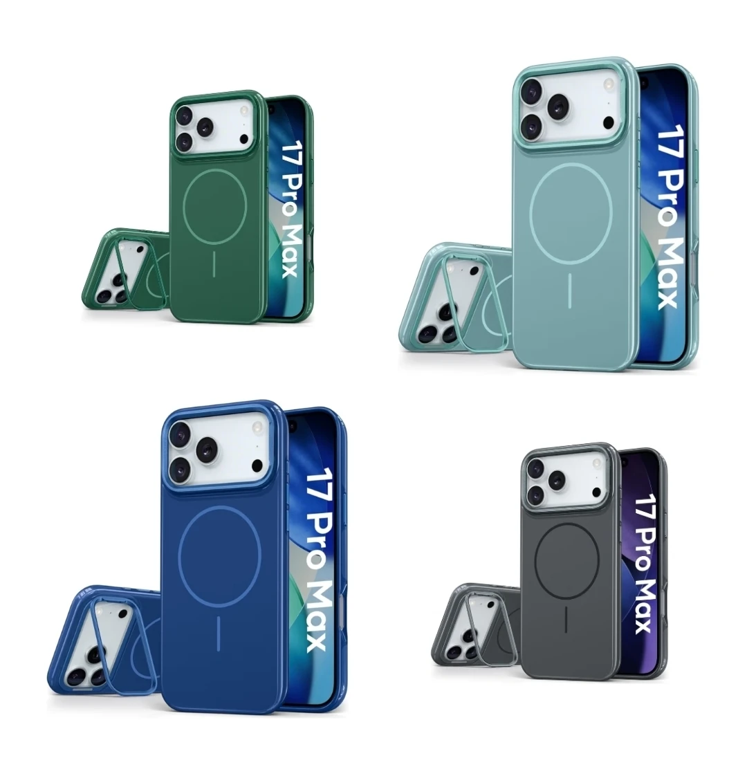iPhone 17 Pro Max Case w/ Kickstand & MagSafe | Slim Shockproof