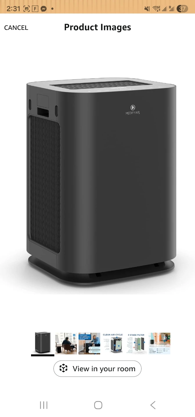 *Brand New* Medify MA-125 Air Purifier with True HEPA H14 Filter - photo 3