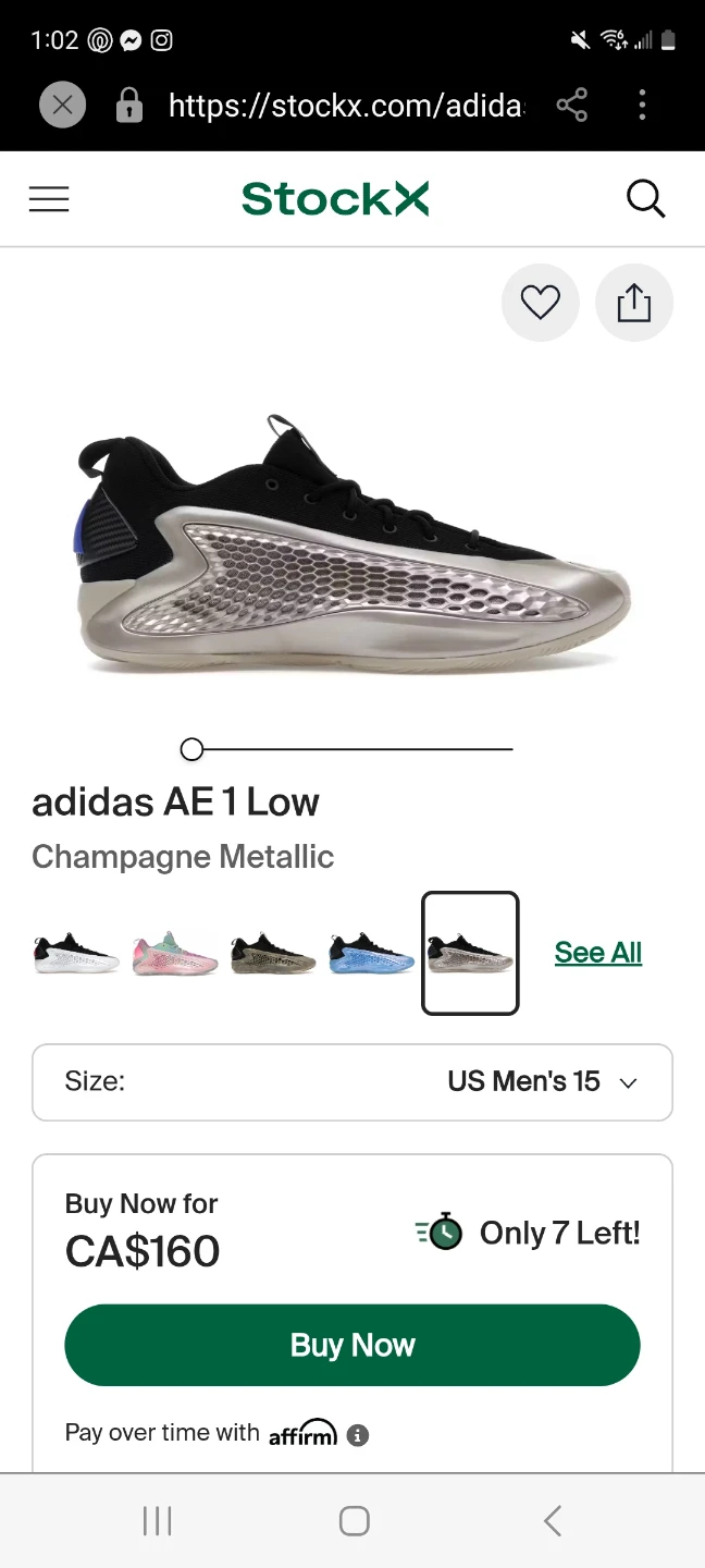 Adidas AE 1 Low Basketball Shoes - photo 5