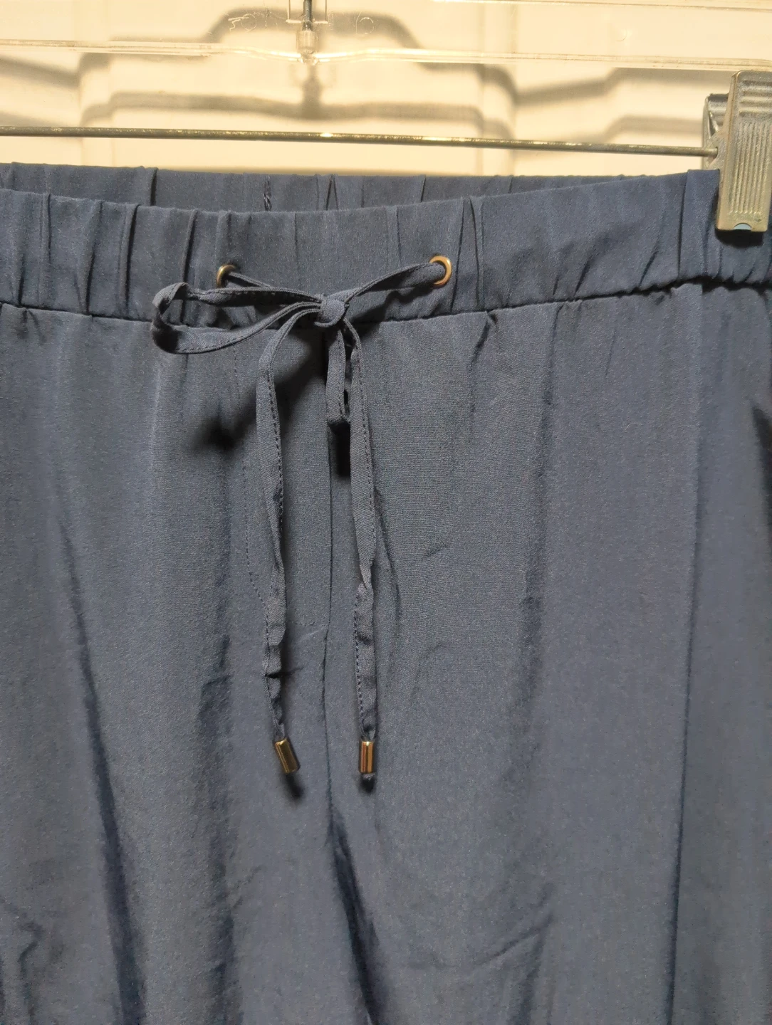Reitmans Navy Blue Drawstring Pants - Size 15 - photo 3