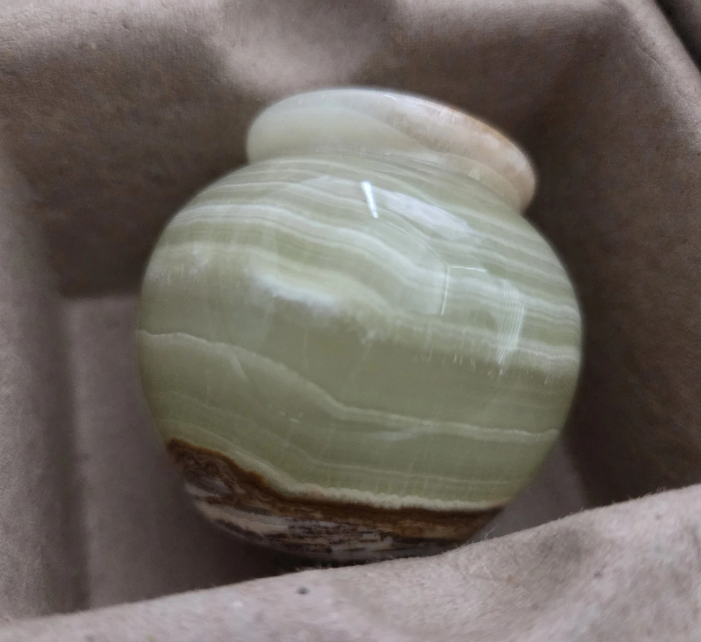 Small Onyx incense burner - photo 3