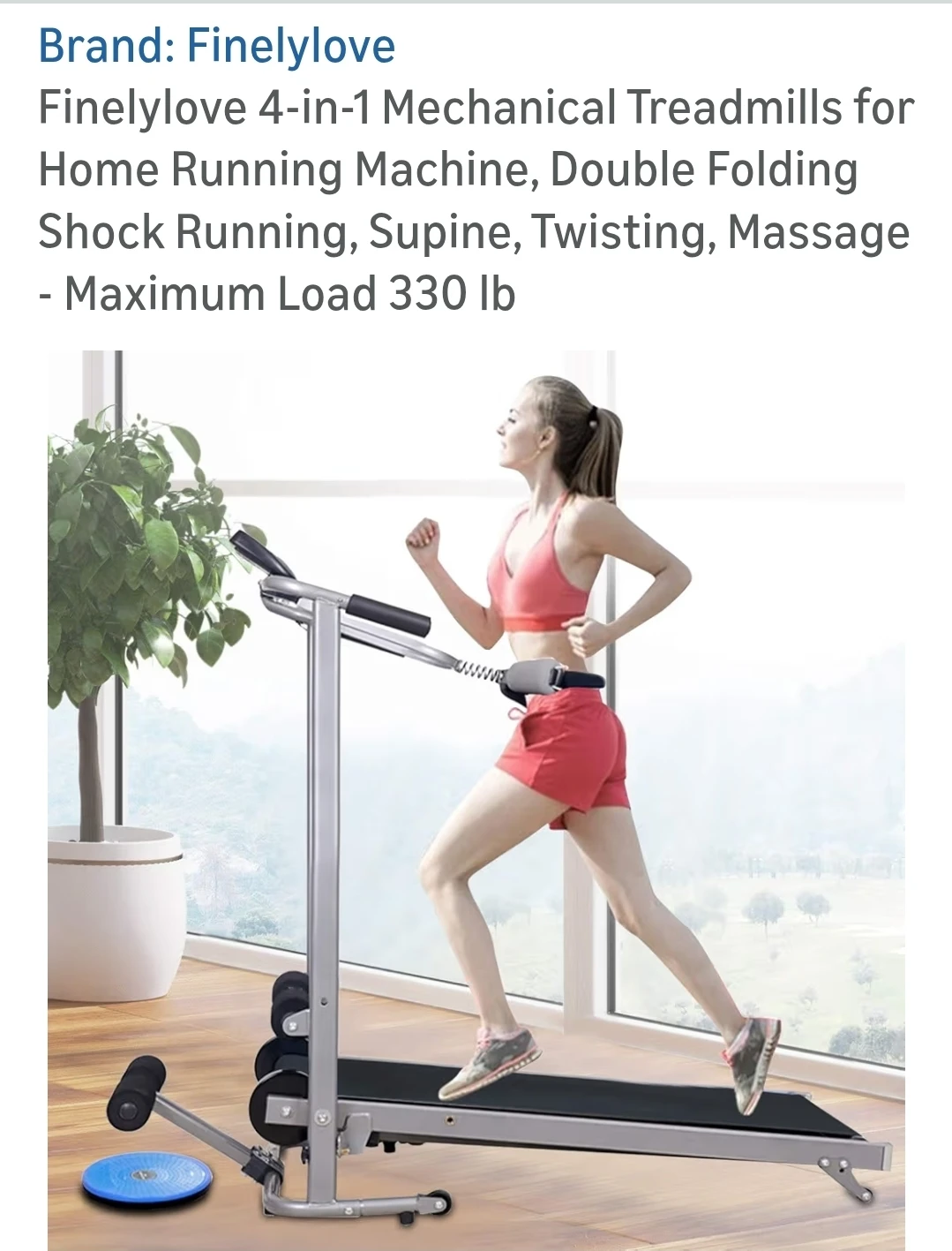 Manual walking machine - photo 2