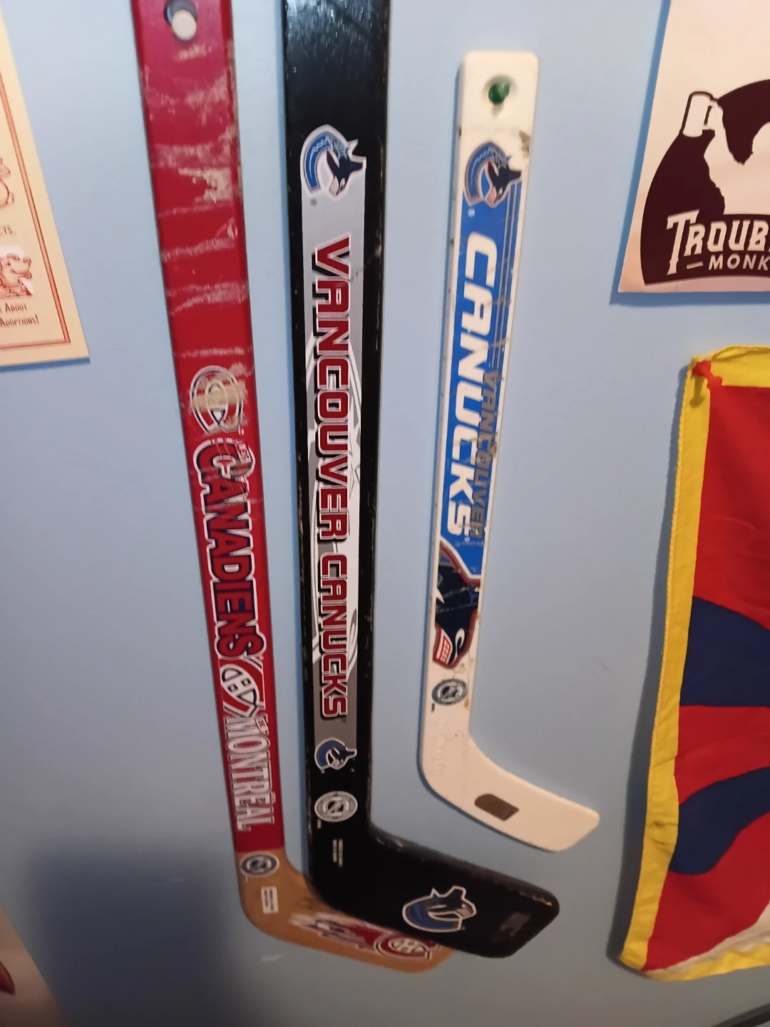 CCM Hockey Stick with Autographs