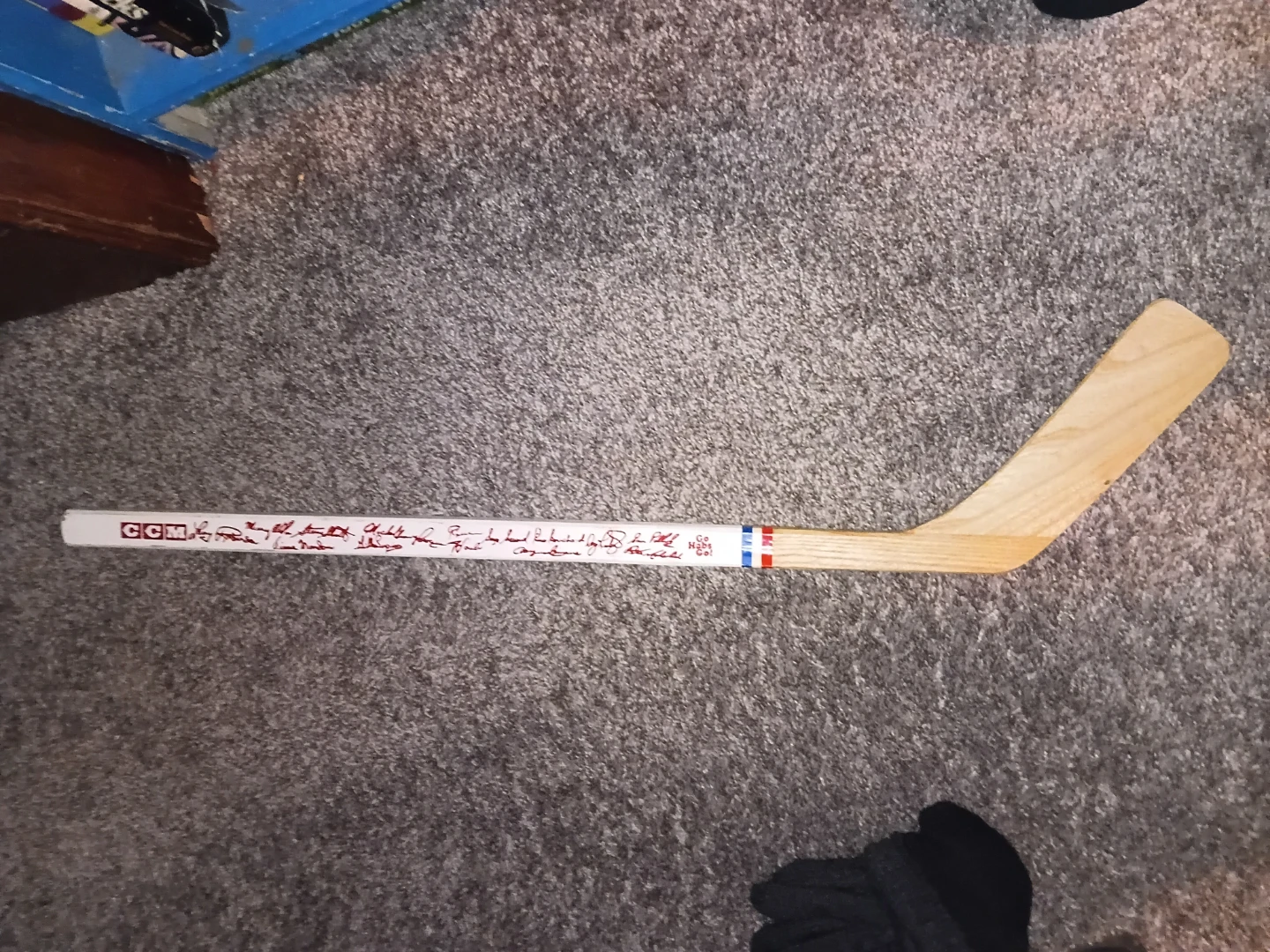 CCM Hockey Stick with Autographs - photo 4