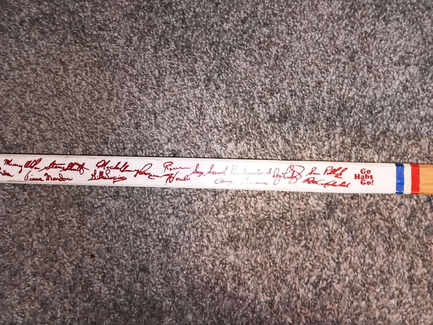 CCM Hockey Stick with Autographs - photo 5