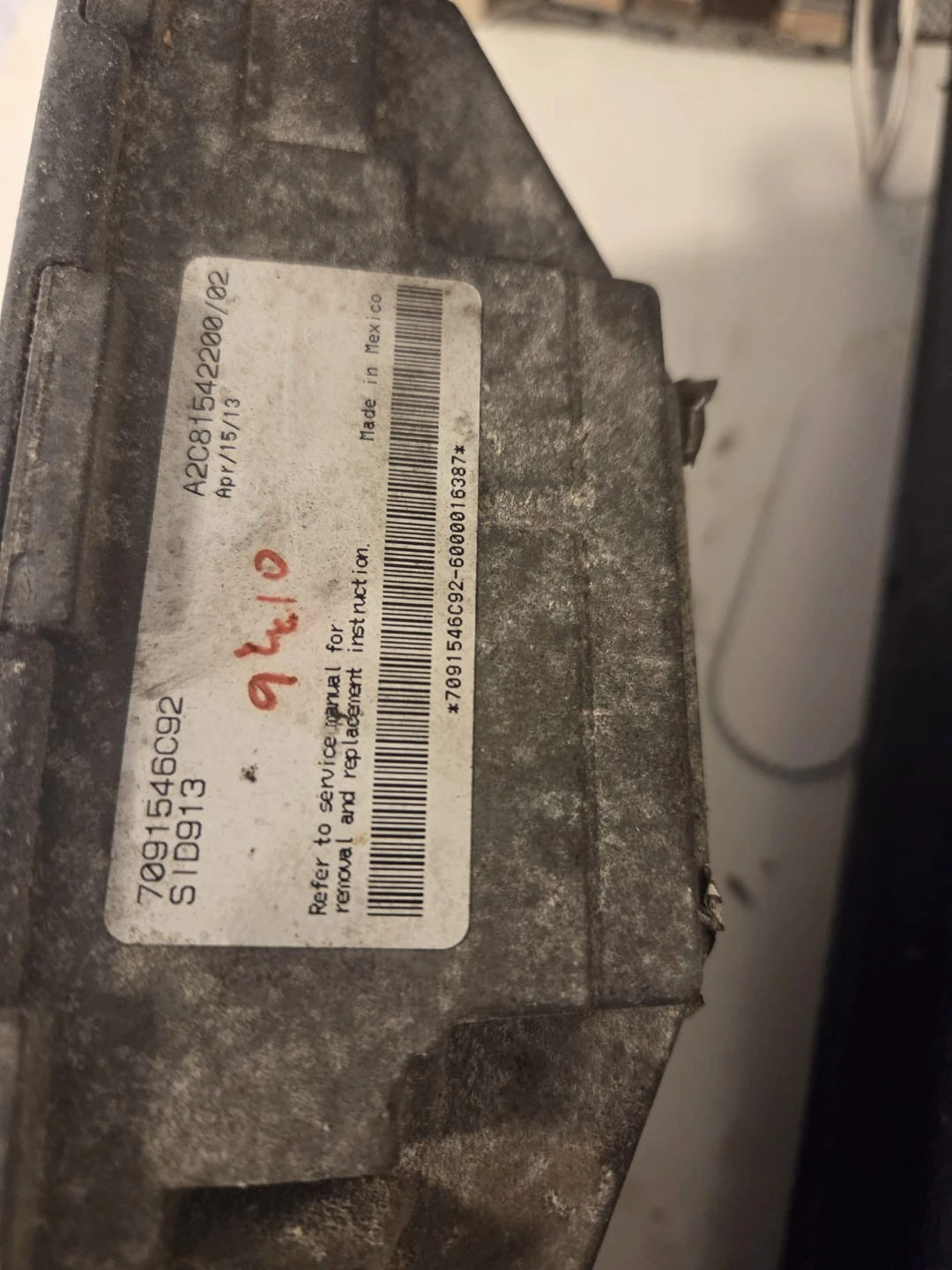 Electronic Control Module A2C81542200/02