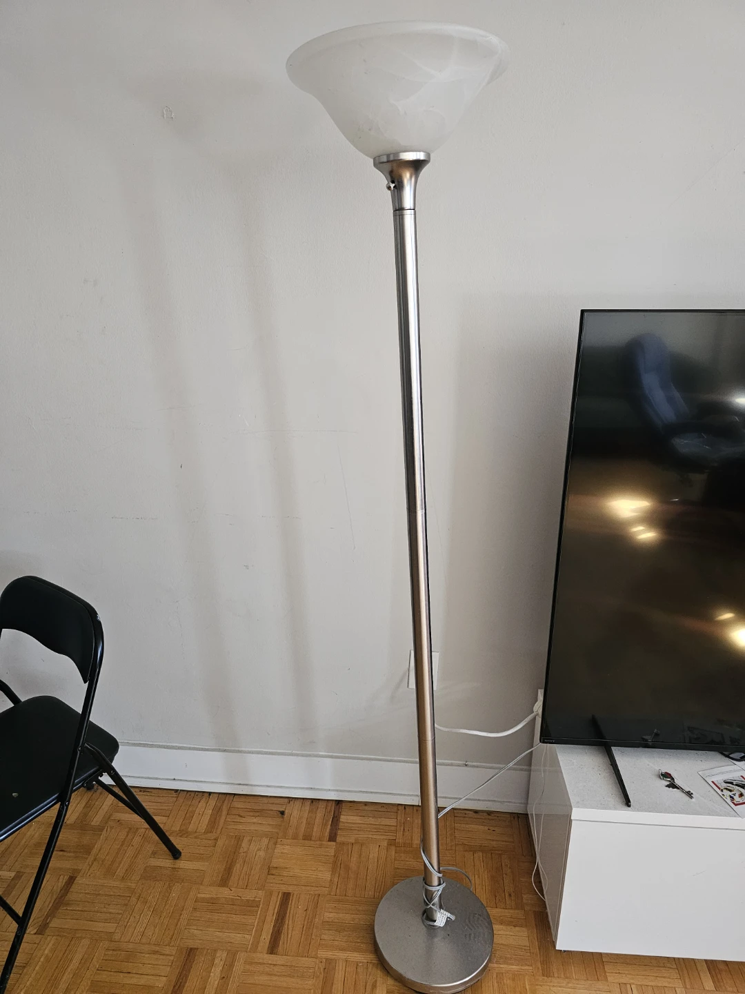 Torchiere Floor Lamp - easy to Dismantle into pieces.