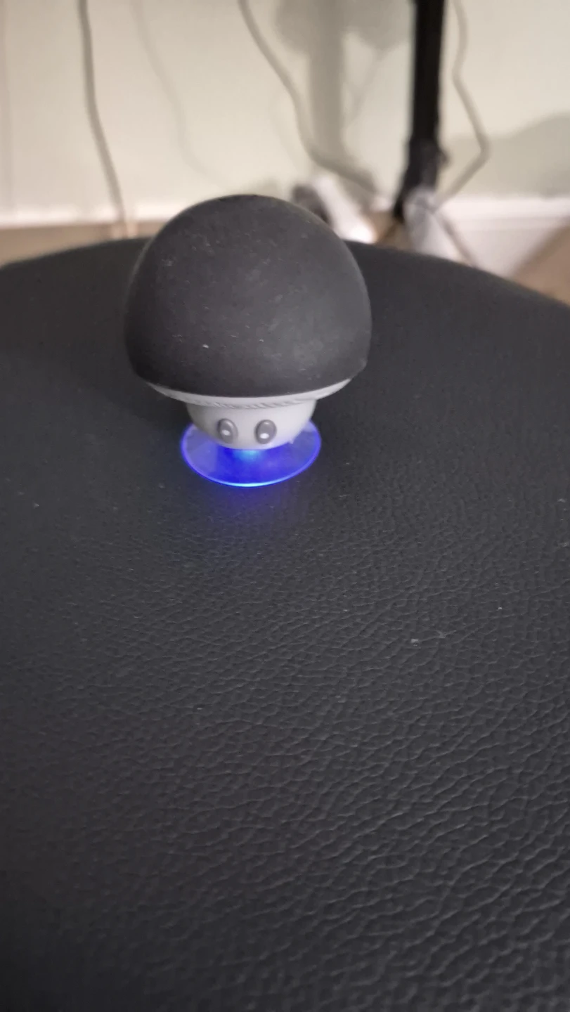 Mushroom Bluetooth Speaker with Suction Cup