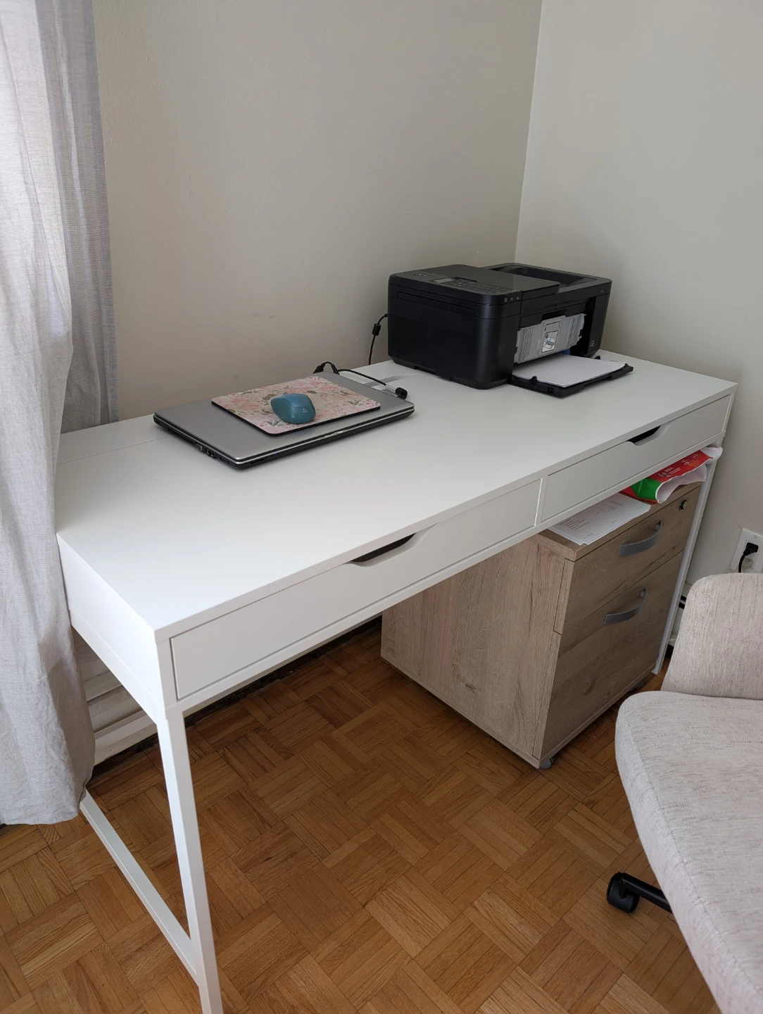 IKEA ALEX Desk - White