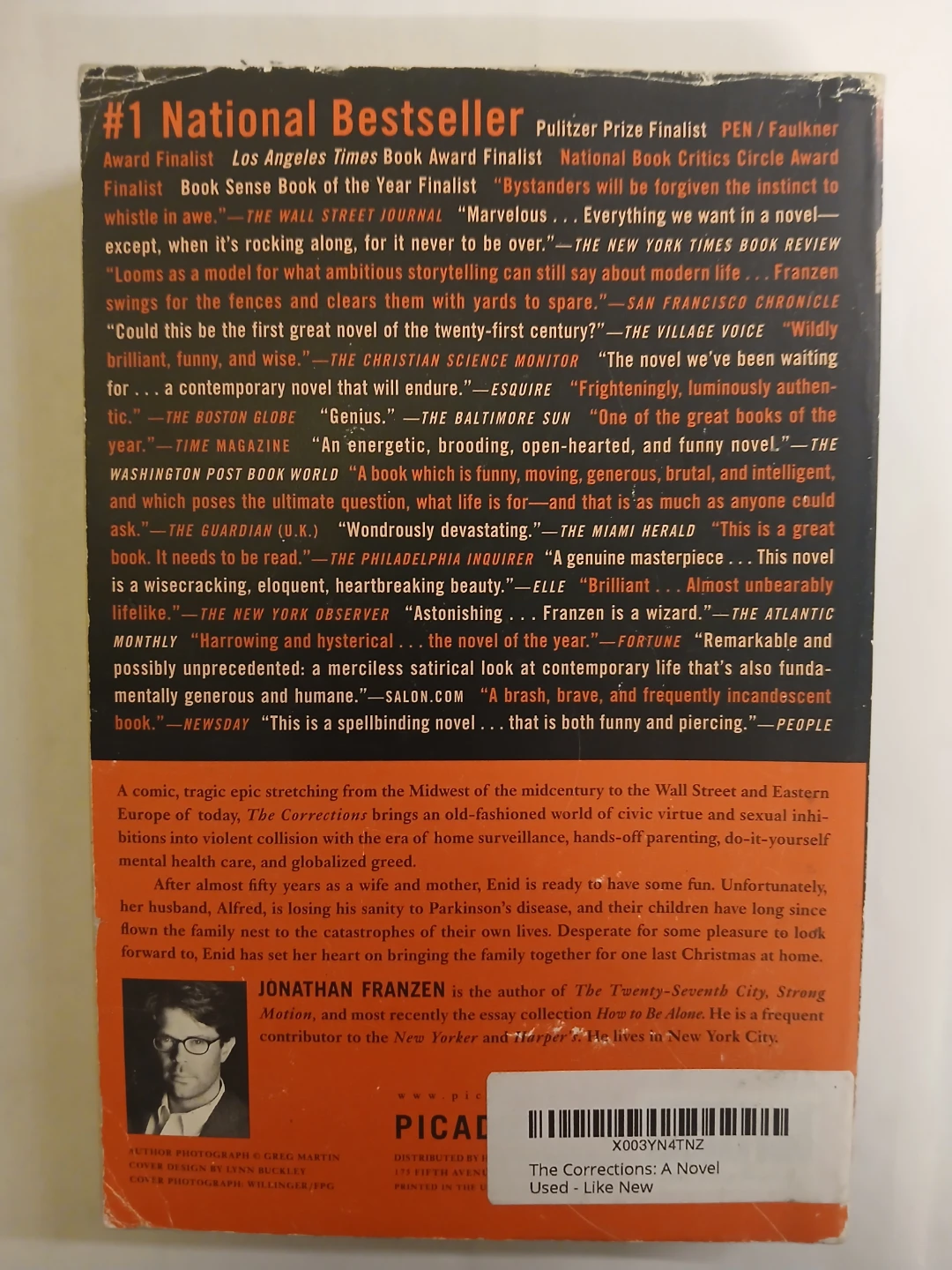 The Corrections by Jonathan Franzen - Novel - photo 2