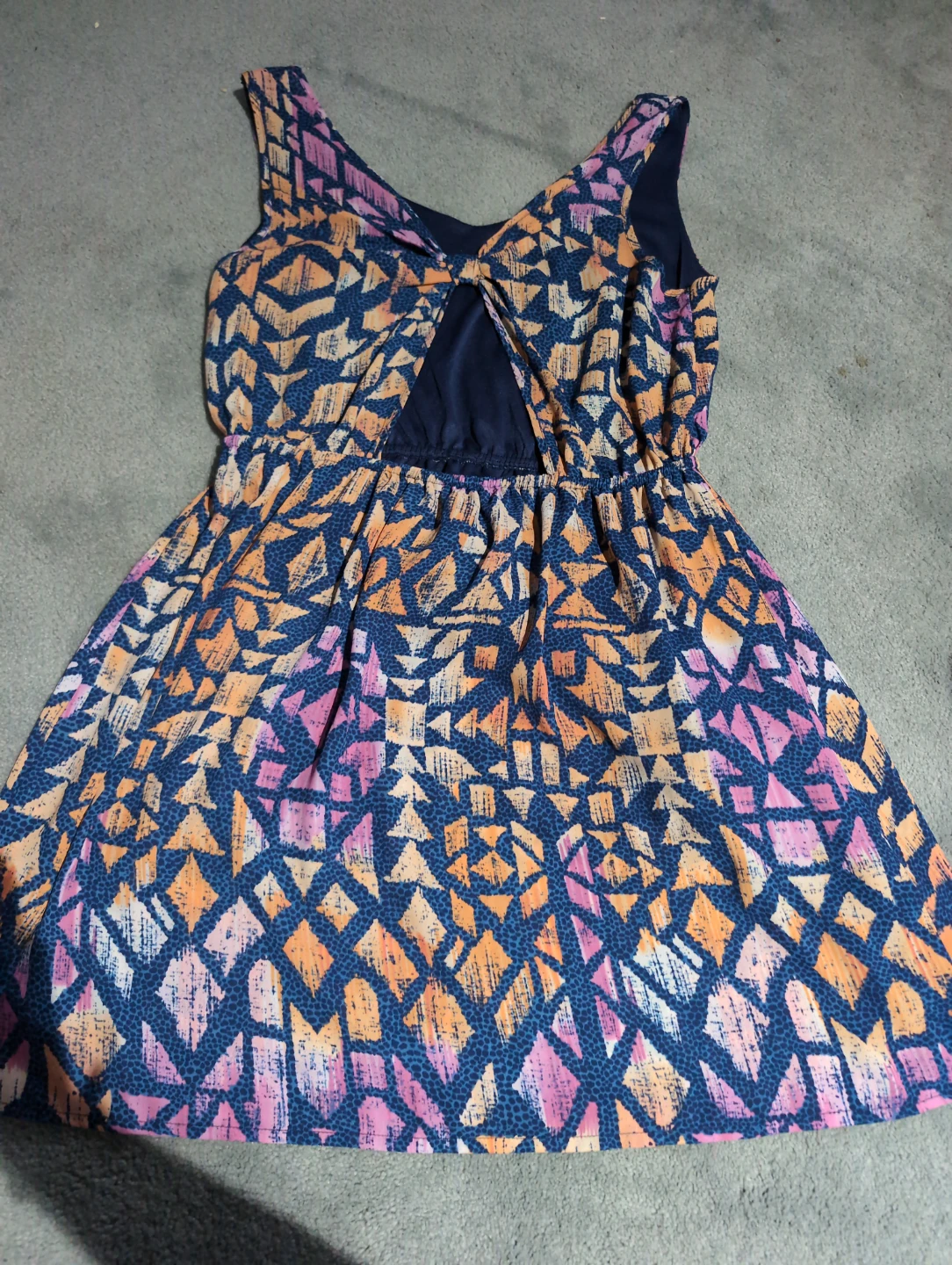 Forever 21 Girls Geometric Print Dress - photo 2