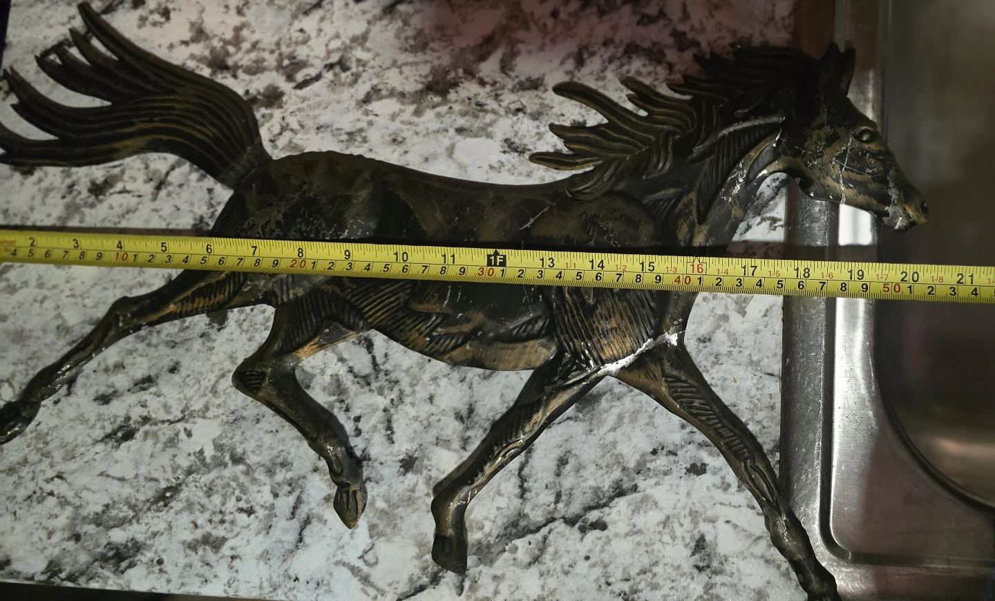 🥕Black Metal Horse Wall Art
