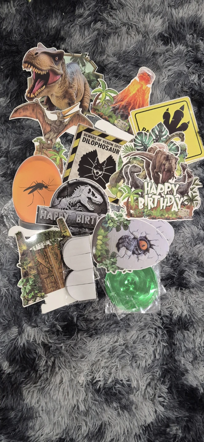Jurassic Park Dinosaur Birthday Decorations - photo 2