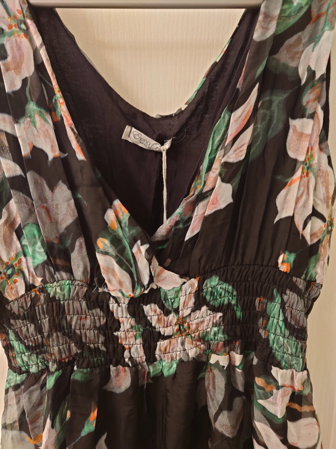 Black Floral Maxi Dress - photo 3