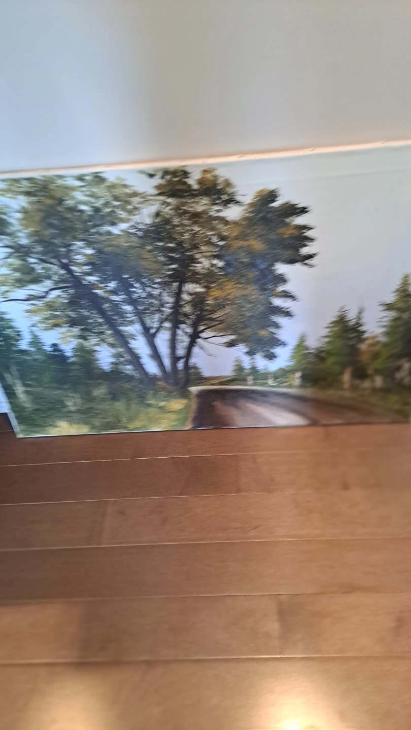 Landscape Painting - Roadside Trees
