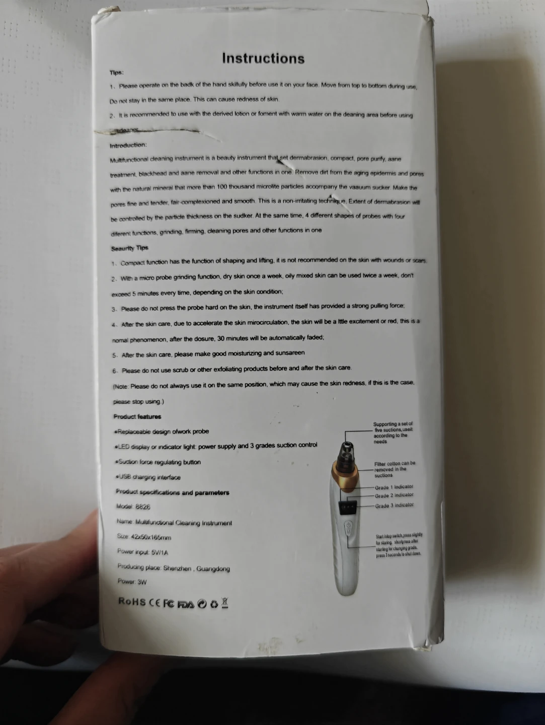 Multifunctional Blackhead & Clogged Pores Cleaning Instrument - photo 2