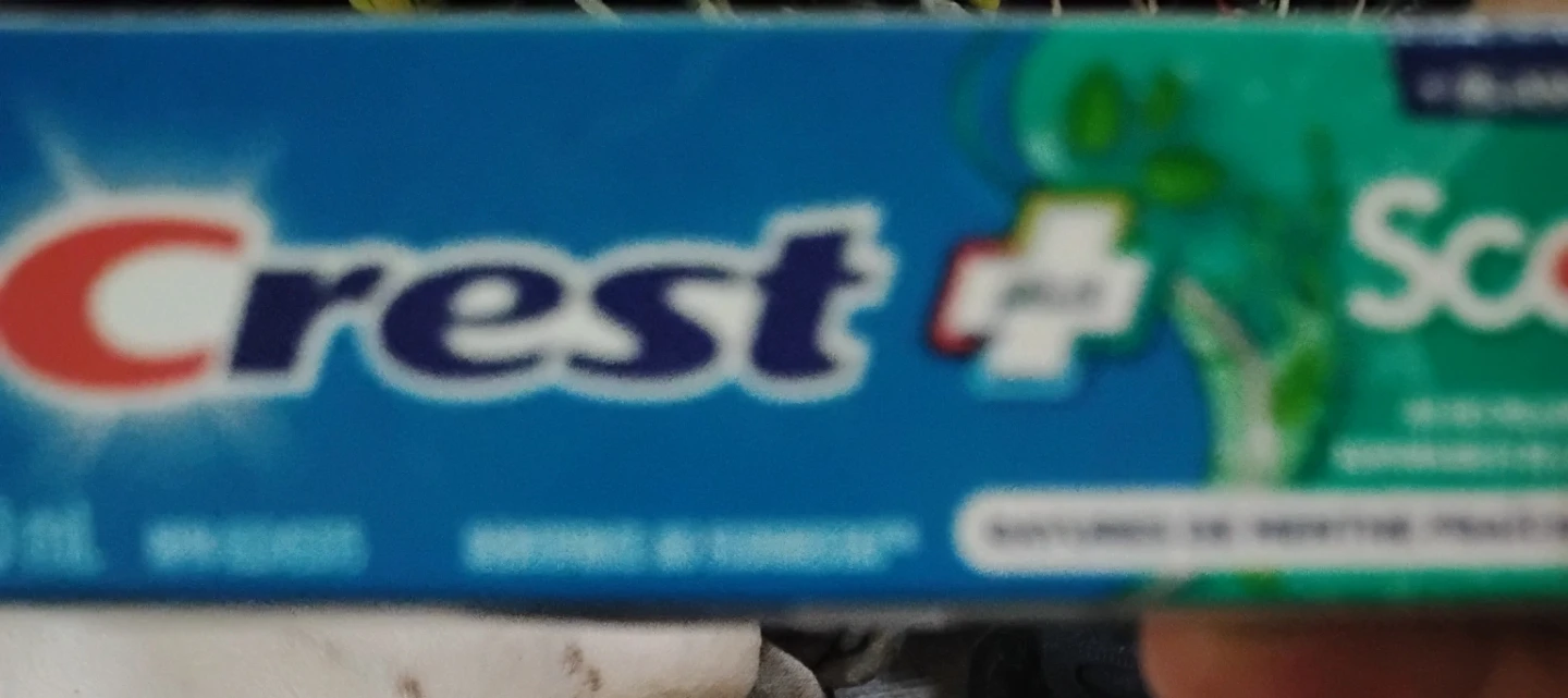 Crest Plus Scope Toothpaste 🧡