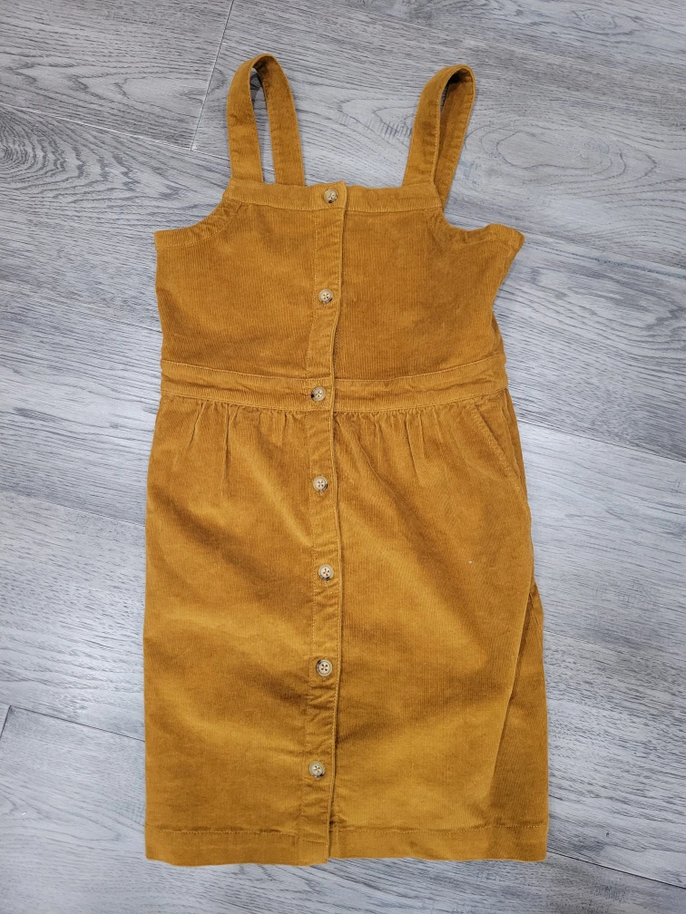 Crewcuts Corduroy Pinafore Dress Size 10