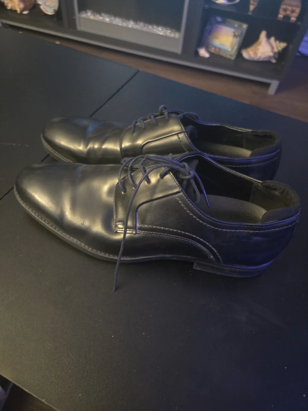 Size 8 Braxton Black Dress Shoes - photo 3