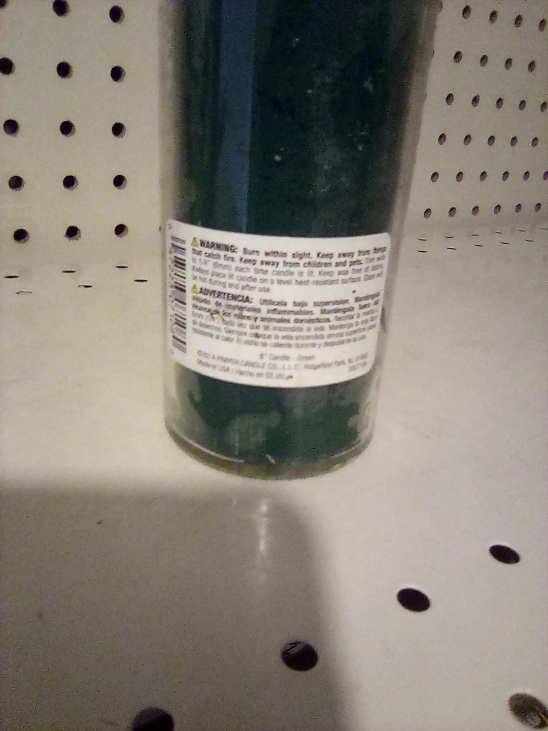Green candle - photo 2