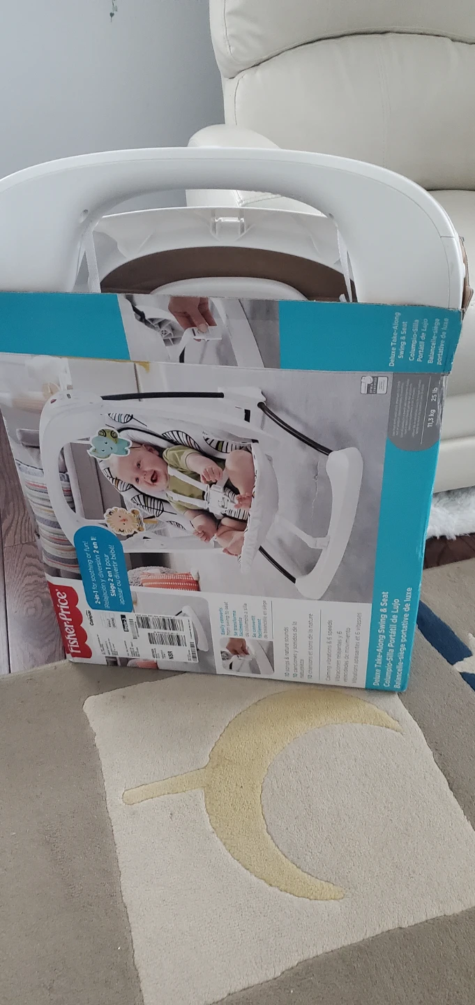 Fisher-Price Deluxe 2-in-1 Swing & Seat - photo 4