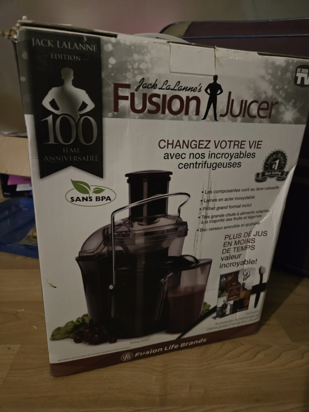 Jack Lalanne Fusion Juicer - 100th Anniversary Edition
