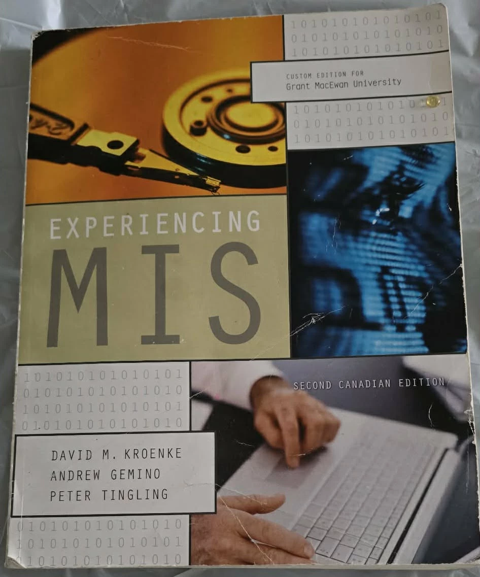 Experiencing MIS Second Canadian Edition Textbook