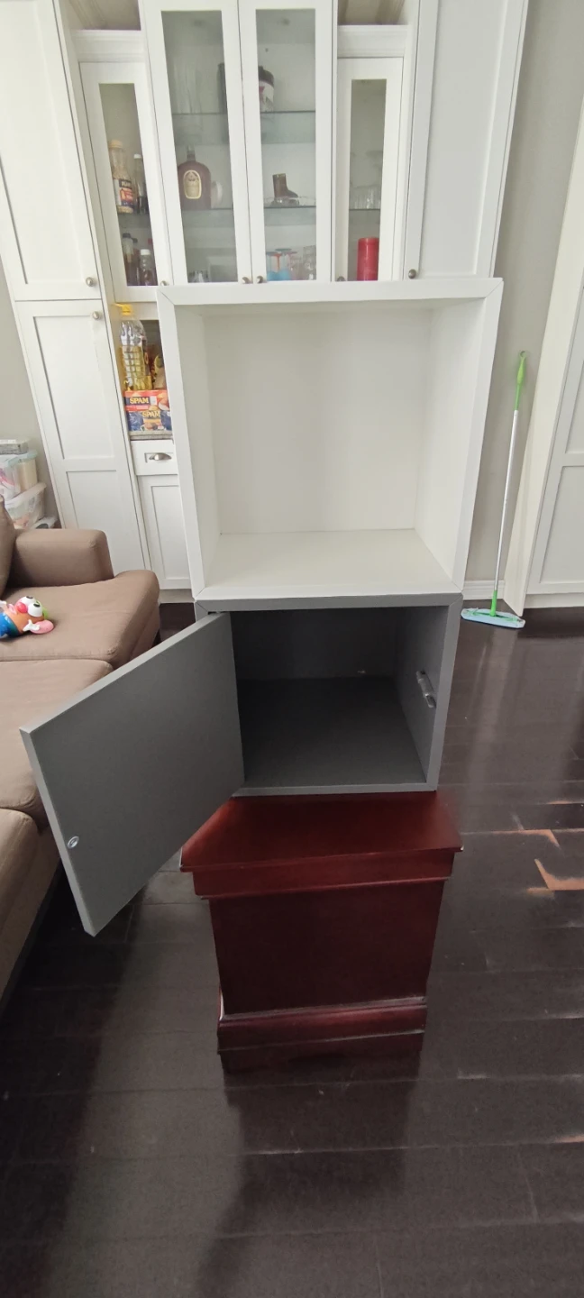 2 Wall-mounted shelving unit, $25/2 or $15/1 - photo 3