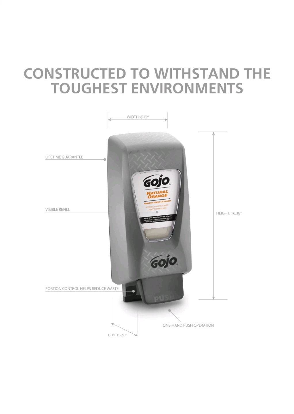 GOJO CXT Soap Dispenser - photo 3