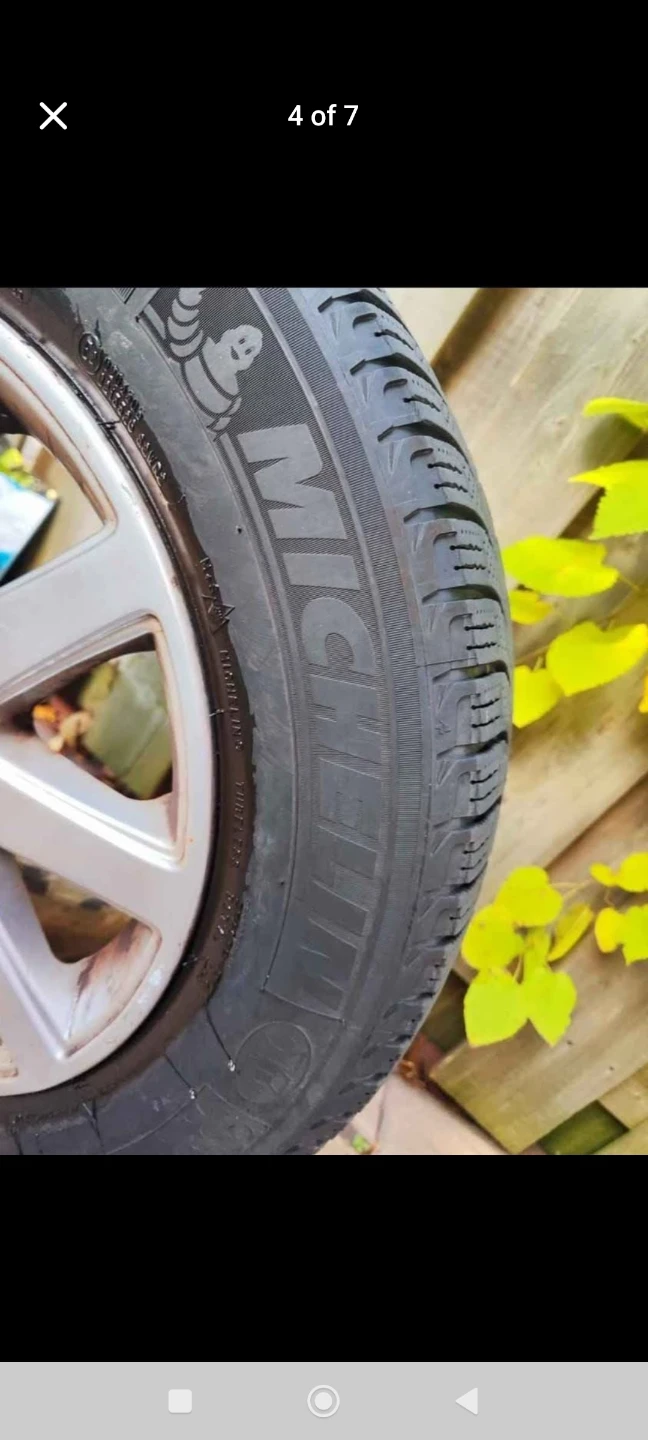 Michelin Winter Tires and Rims Set - photo 3