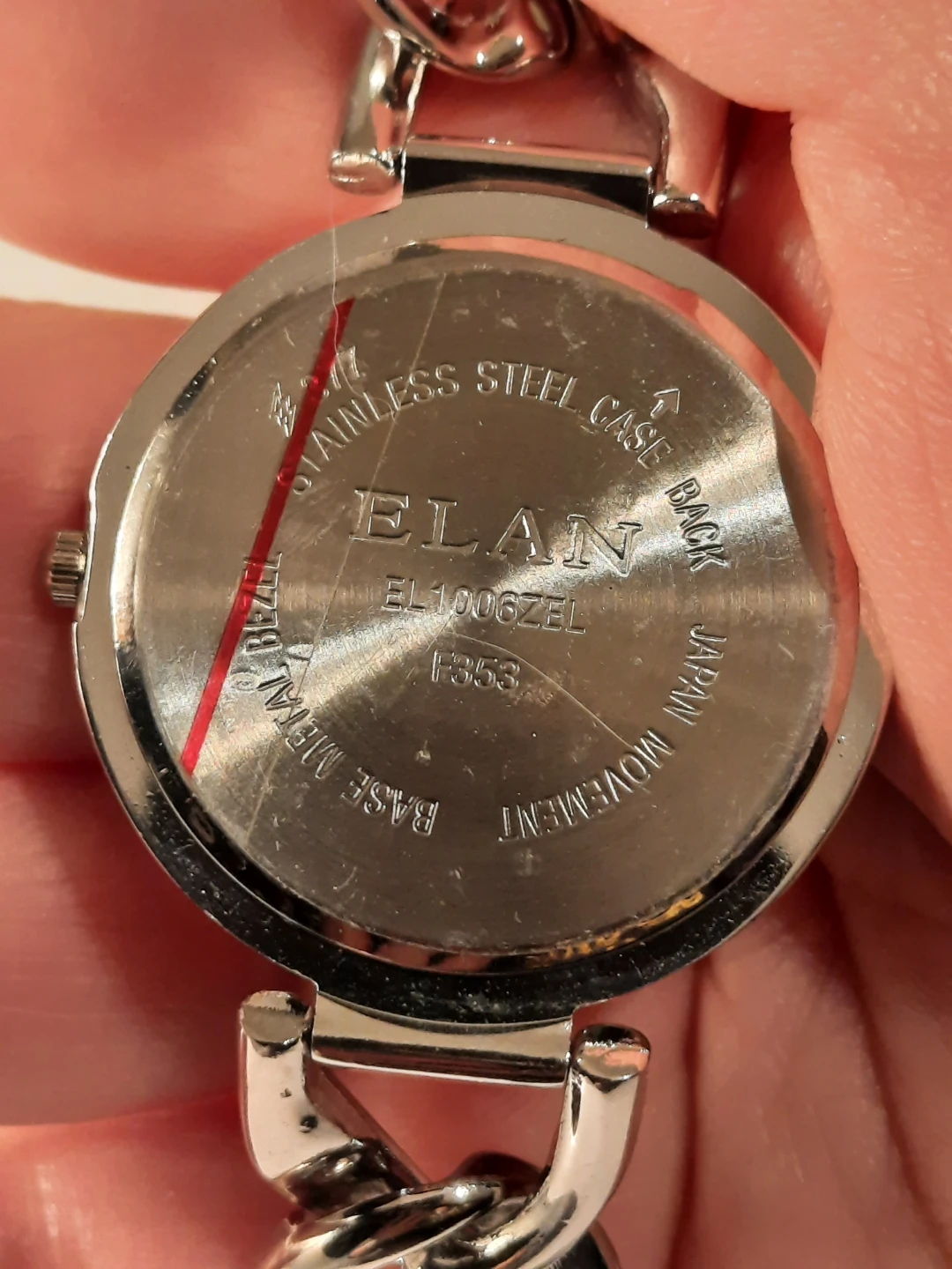 ELAN Women's Watch - Silver Tone Crystal Accent - photo 4