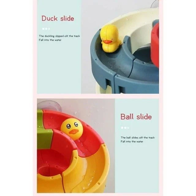 Bath Toy Duck Slide Track Set - photo 3