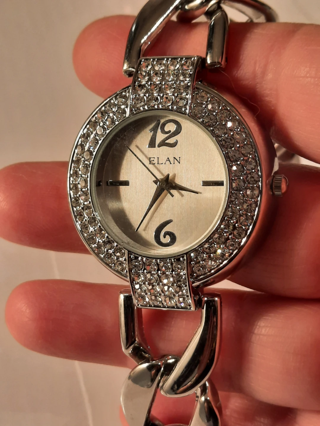 ELAN Women's Silver Tone Crystal Watch - photo 4