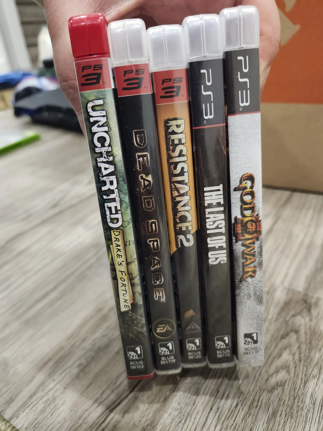 PlayStation 3 Games Lot -The Last of Us, God of War, Resistance - photo 2