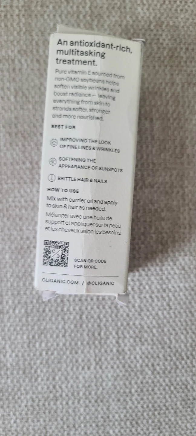 Cliganic Vitamin E Oil 1 FL. OZ. - photo 2