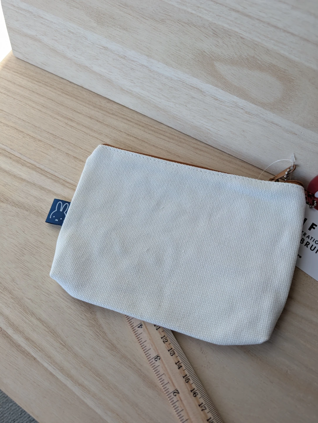NWT new Miffy Dick Bruna Canvas Pouch - photo 5