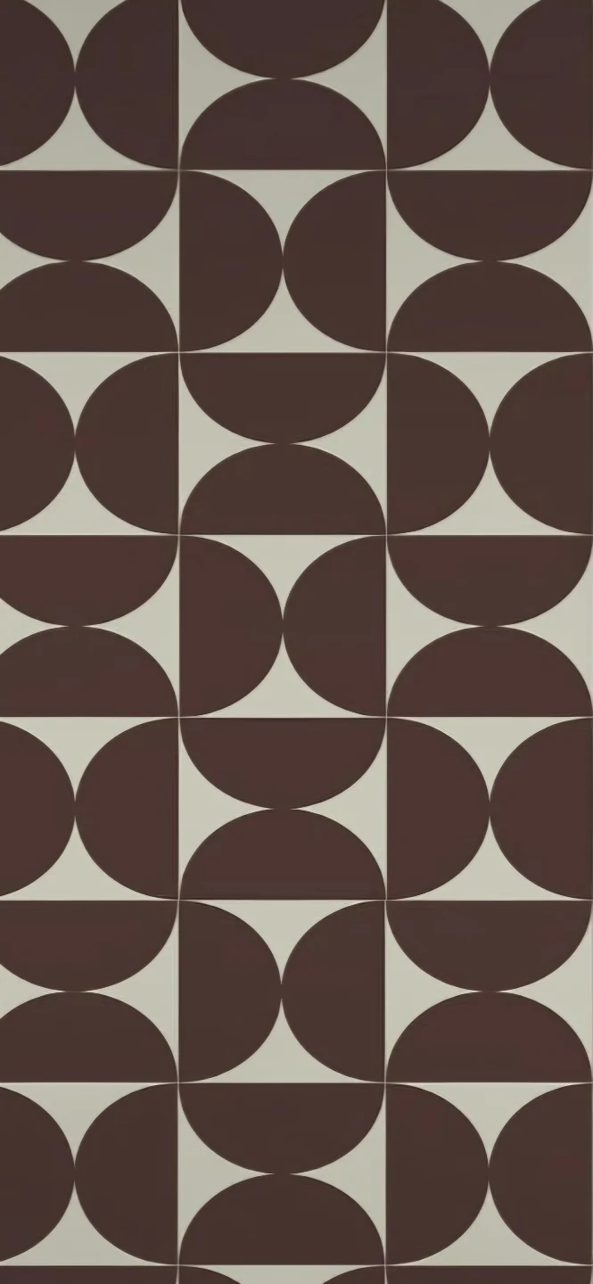 Geometric Peel and Stick Vintage Wallpaper 236"x17.3"