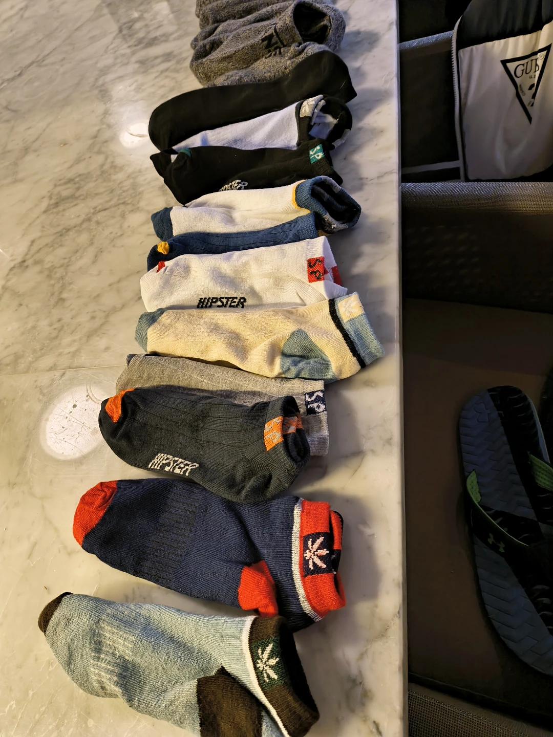 Lot of 9 Pairs of Assorted Socks - photo 2