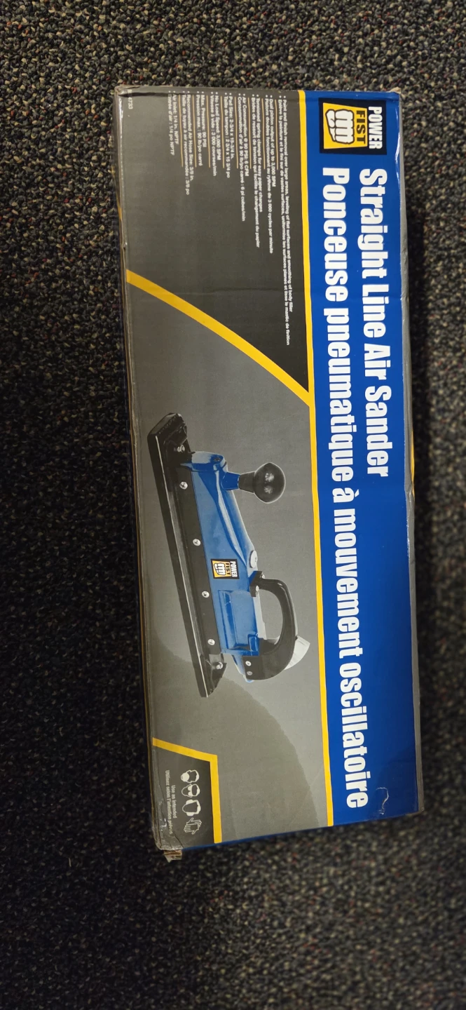 POWER FIST Straight Line Air Sander