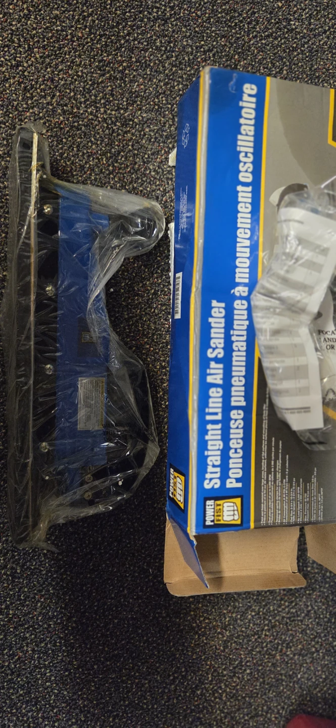 POWER FIST Straight Line Air Sander - photo 2