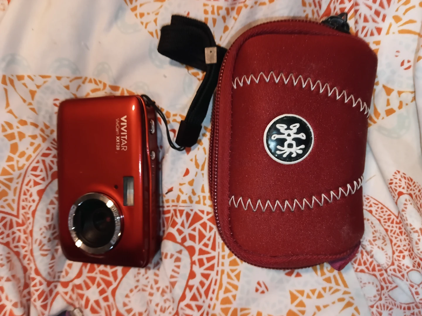 Vivitar ViviCam KX128 Red Digital Camera with Case - photo 3