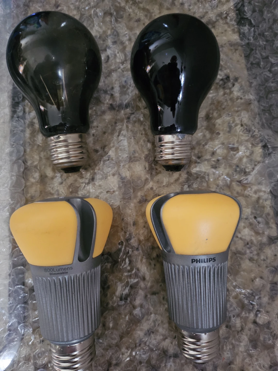 Philips LED Dimmable Light Bulbs - 2 Pack