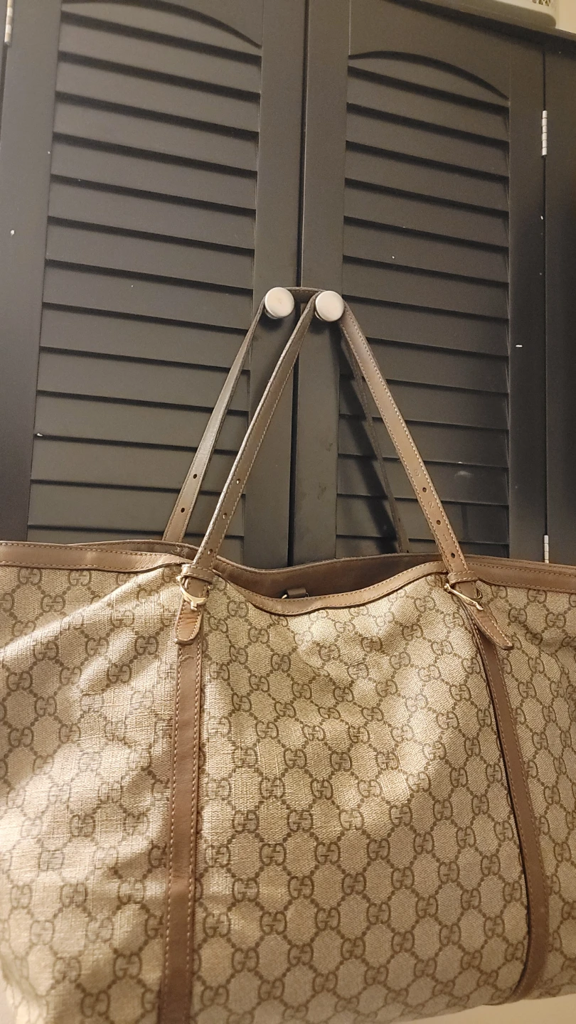 Gucci GG Supreme "Nice" Monogram Tote Bag